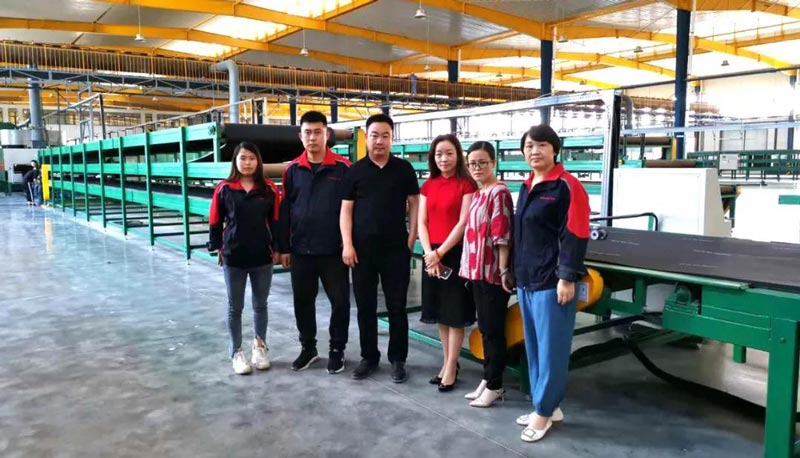The Rubber Foam Production Lines Were Successfully put into Operation