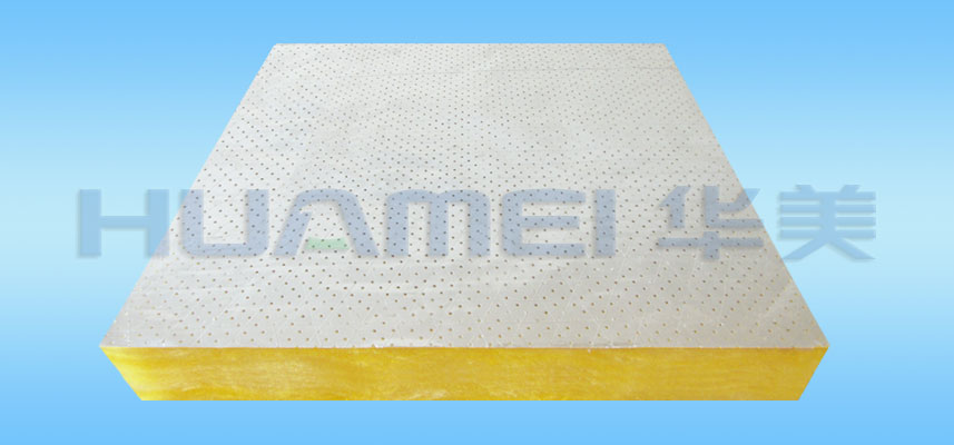 glass wool aluminium foil