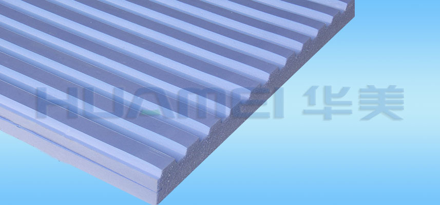 Trapezoidal Groove Extruded Board