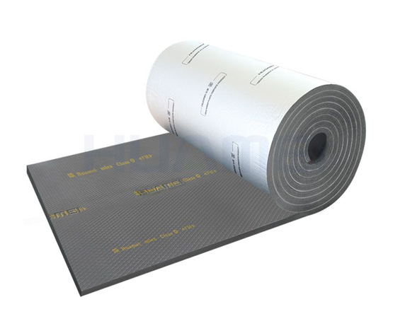 Foil-Clad Rubber Foam