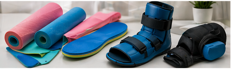 Colorful Rubber Foam Application