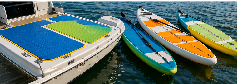 Colorful Rubber Foam Application