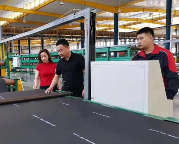 The Rubber Foam Production Lines Were Successfully put into Operation