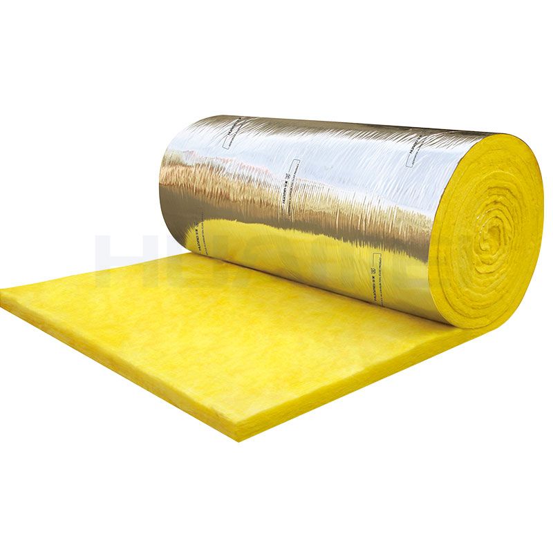 Glass wool with aluminum foil