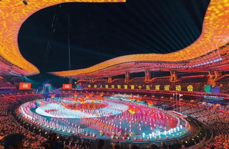 Huamei Empowers the Venue Upgrades for the 15th National Games