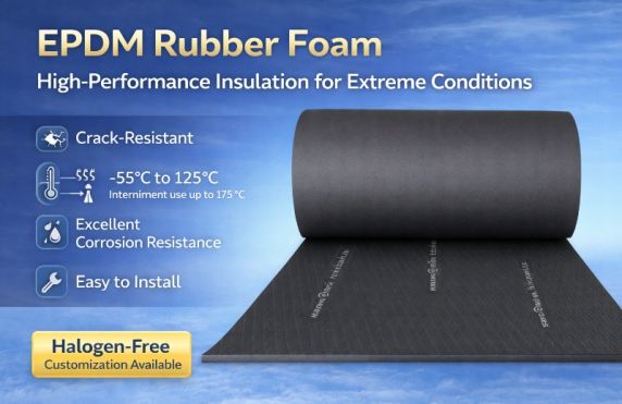 Why Should EPDM Rubber Foam Be Used Under Extreme Conditions?