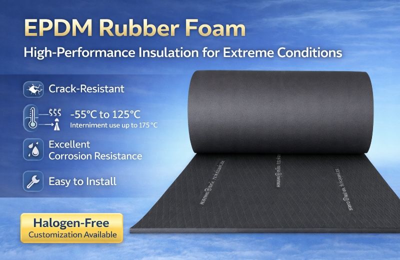 Why Should EPDM Rubber Foam Be Used Under Extreme Conditions?