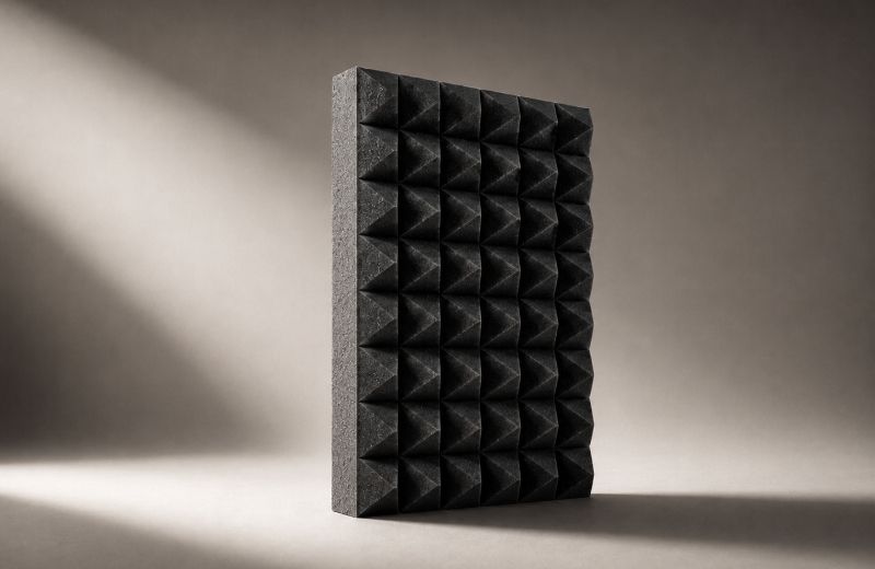 Where Should Sound Absorbing Foam Be Installed for the Best Results?