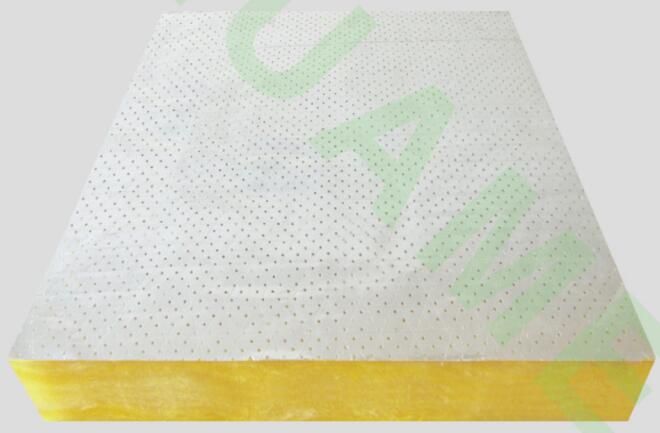Perforated Aluminum Foil-Clad Glass Wool