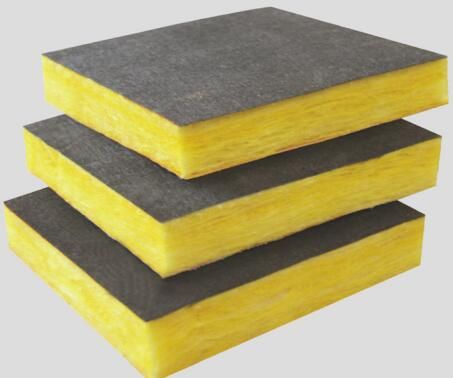 Black Polypropylene Cover Glass Wool